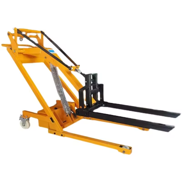 500Kg 1.5M Boom Telescopic Crane Forklift Electric Pallet Truck အသေးစား Forklift ထရပ်ကားများ၊