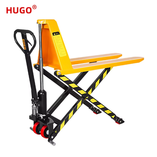 မြင့်မားသော pallet truck ကို မြှင့်တင်နိုင်သည်။