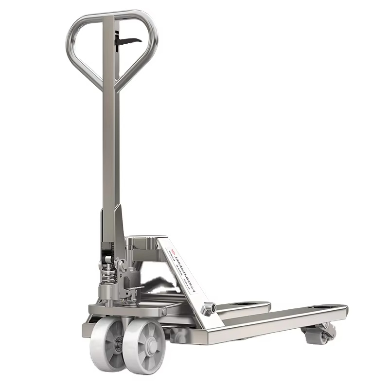 Stainless Steel Manual Pallet Truck 2 တန်