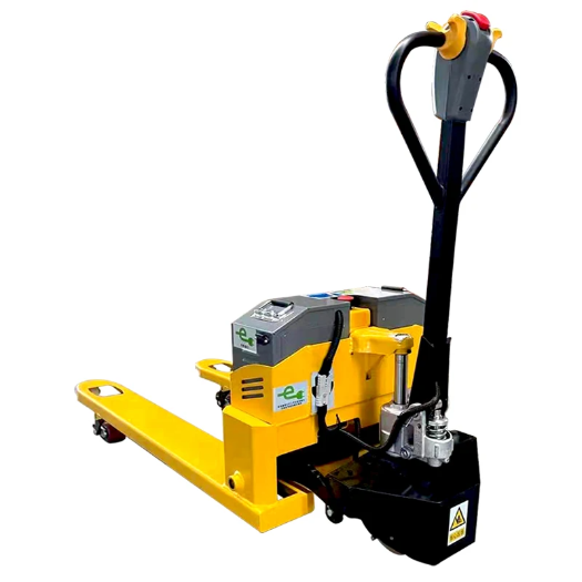 လက်ကား Semi Electric Pallet Truck Hydraulic Rough Terrain Battery Powered Pallet Truck Pallet Jack